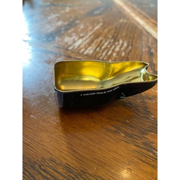 Vintage Hunkydory Miniature Cat Tin Box Figurine By Dana Kubick 2.5" - Picture 6 of 8